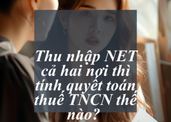 June 2017 – Nếu có hai nguồn thu nhập Net cùng lúc thì Gross up và tính thuế TNCN thế nào