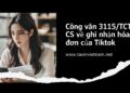 Cách ghi nhận chi phí đối với hóa đơn của nhà thầu nước ngoài như Tiktok.